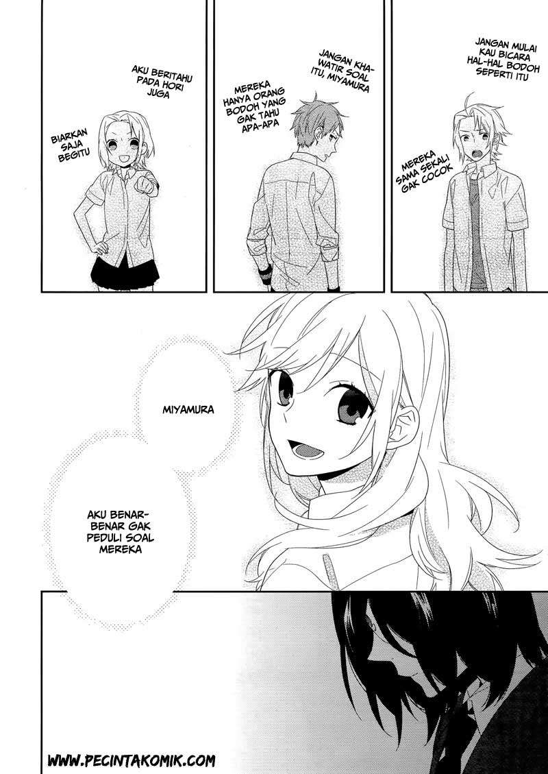 Horimiya Chapter 26 Gambar 23
