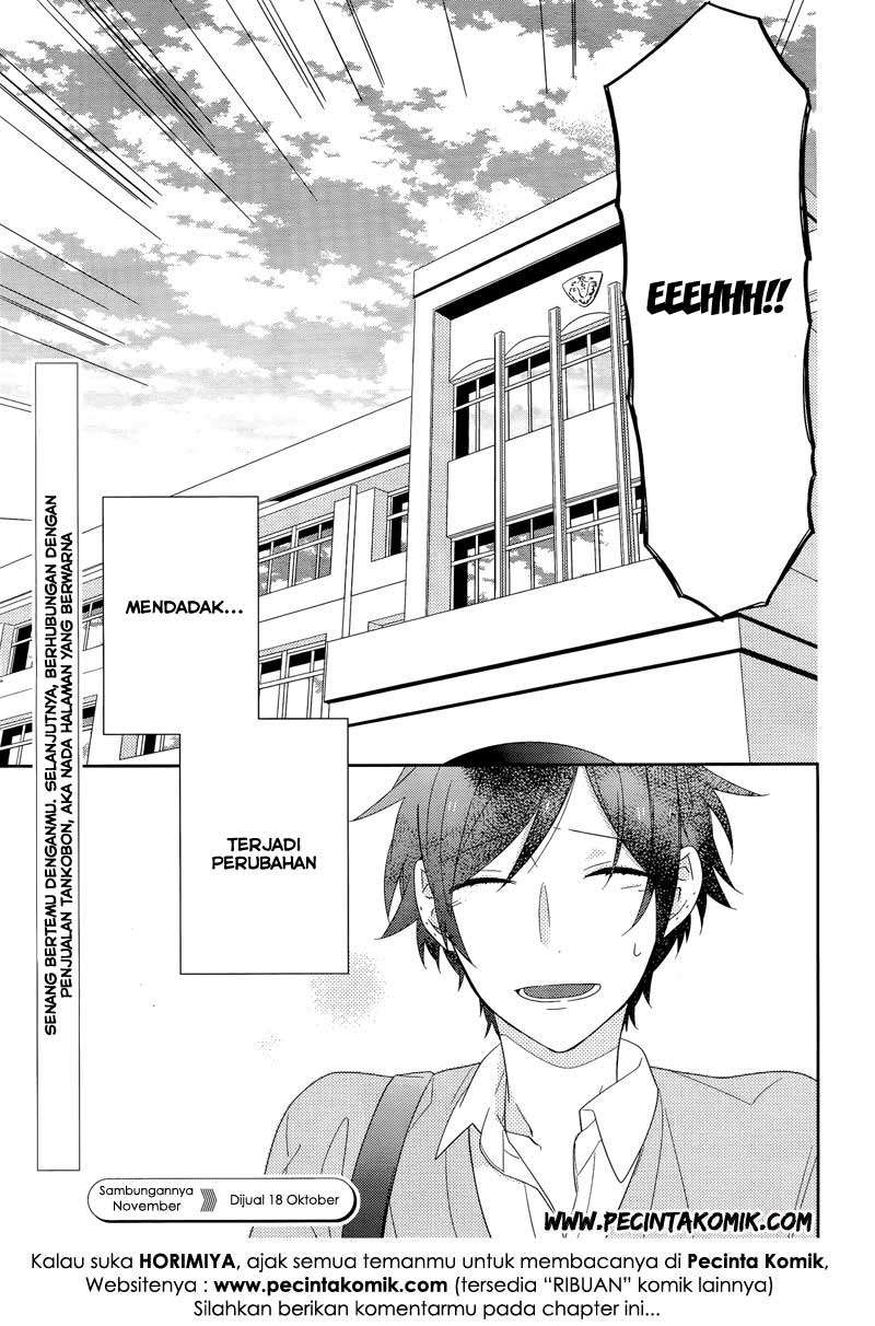 Horimiya Chapter 26 Gambar 28