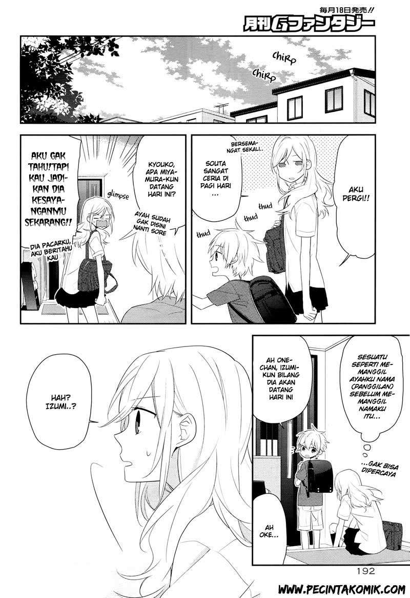 Horimiya Chapter 25 Gambar 14