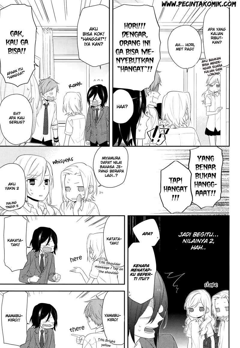 Horimiya Chapter 25 Gambar 17