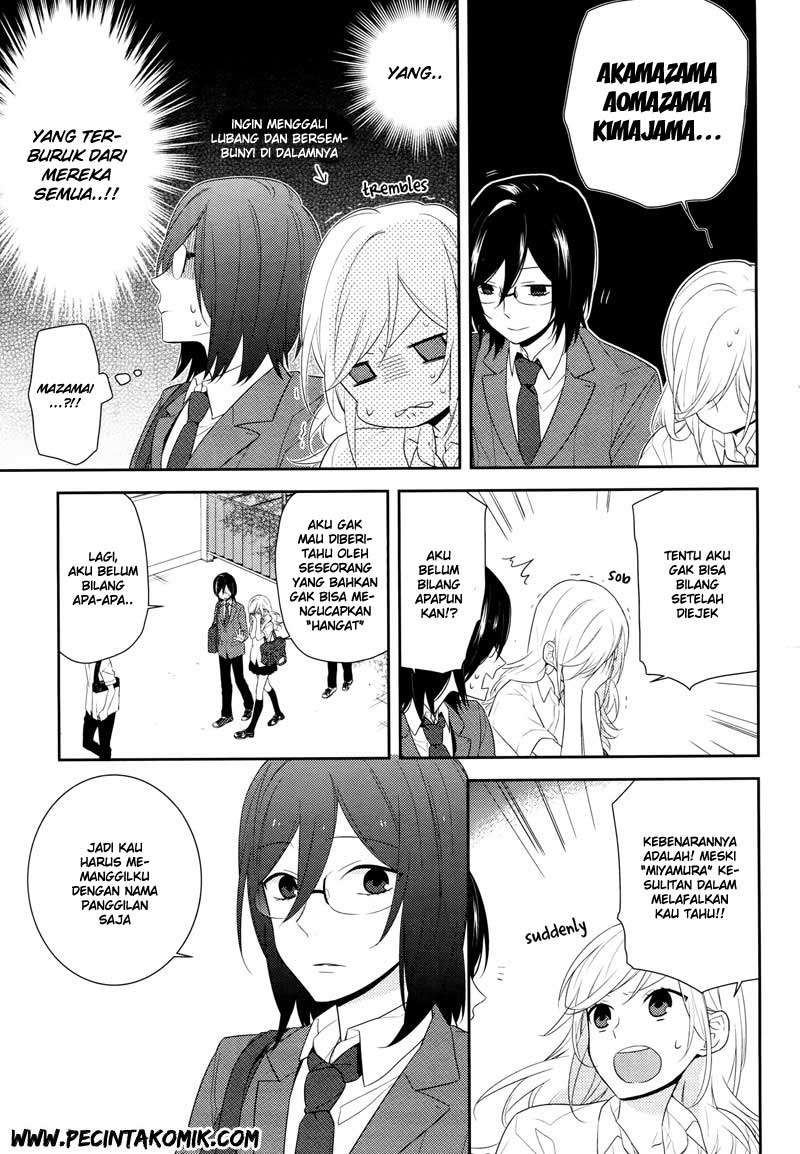 Horimiya Chapter 25 Gambar 21