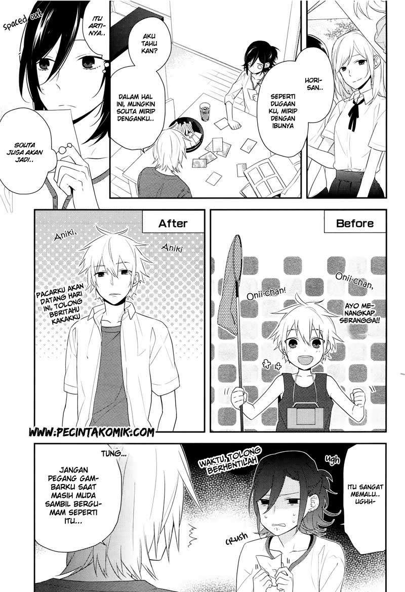 Horimiya Chapter 25 Gambar 9