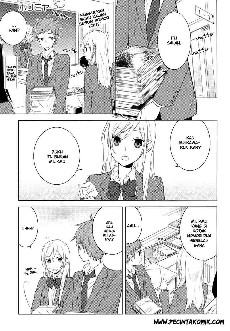 Manga Horimiya Chapter 24 gambar nomor 2