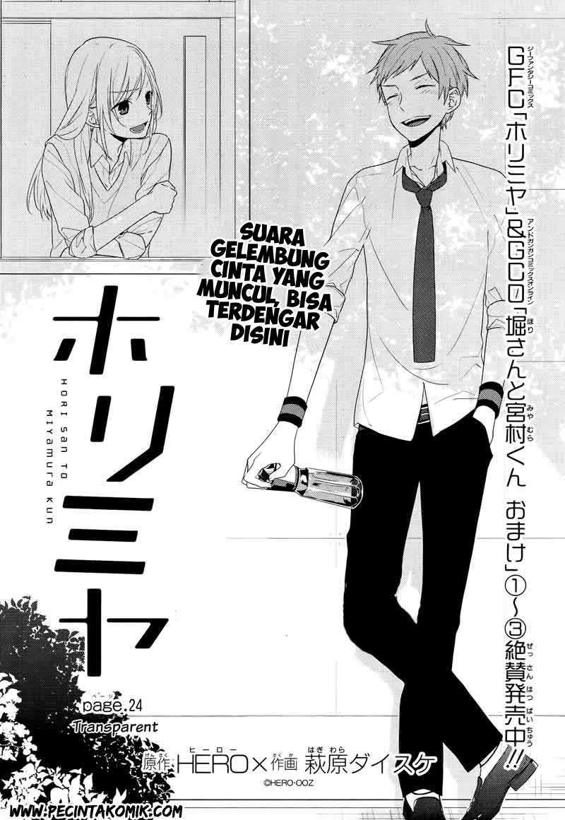Horimiya Chapter 24 Gambar 8