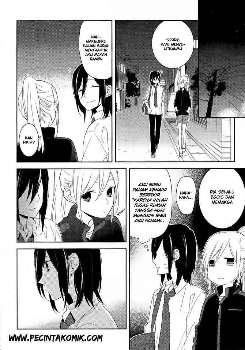 Horimiya Chapter 23 Gambar 24