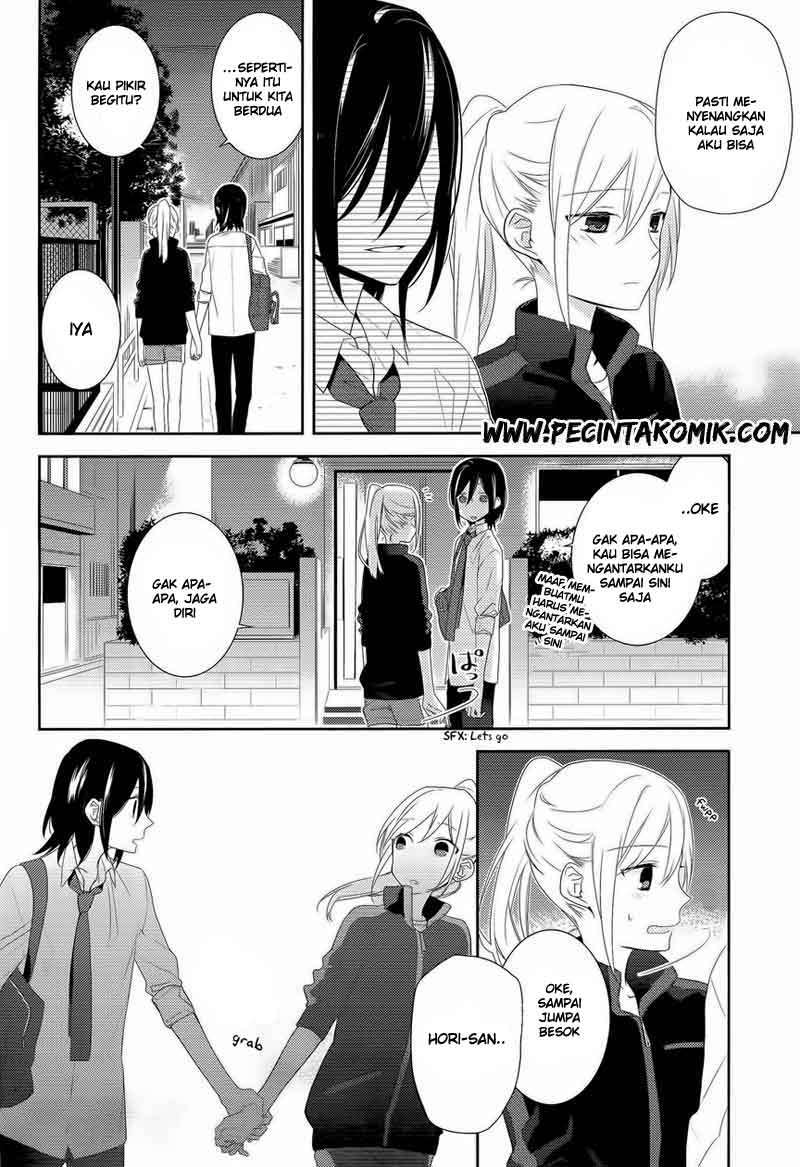 Horimiya Chapter 23 Gambar 28