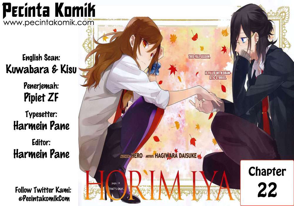 Komik Horimiya Chapter 22 gambar nomor 1
