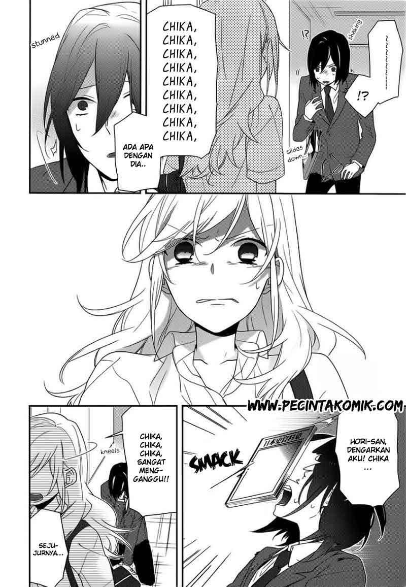Horimiya Chapter 22 Gambar 18