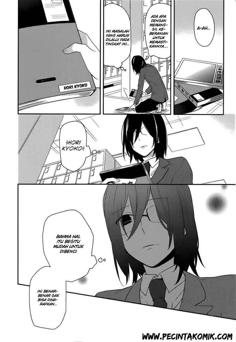 Horimiya Chapter 22 Gambar 20