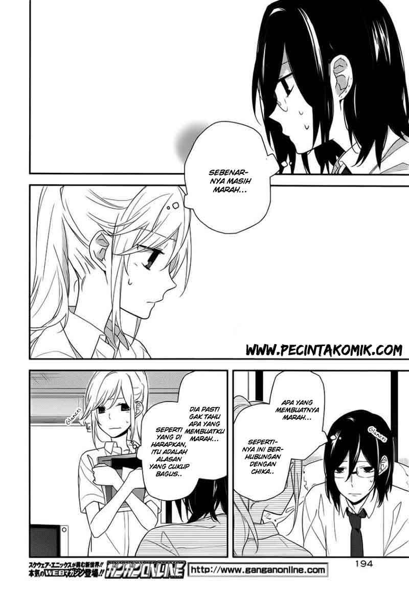 Horimiya Chapter 22 Gambar 24
