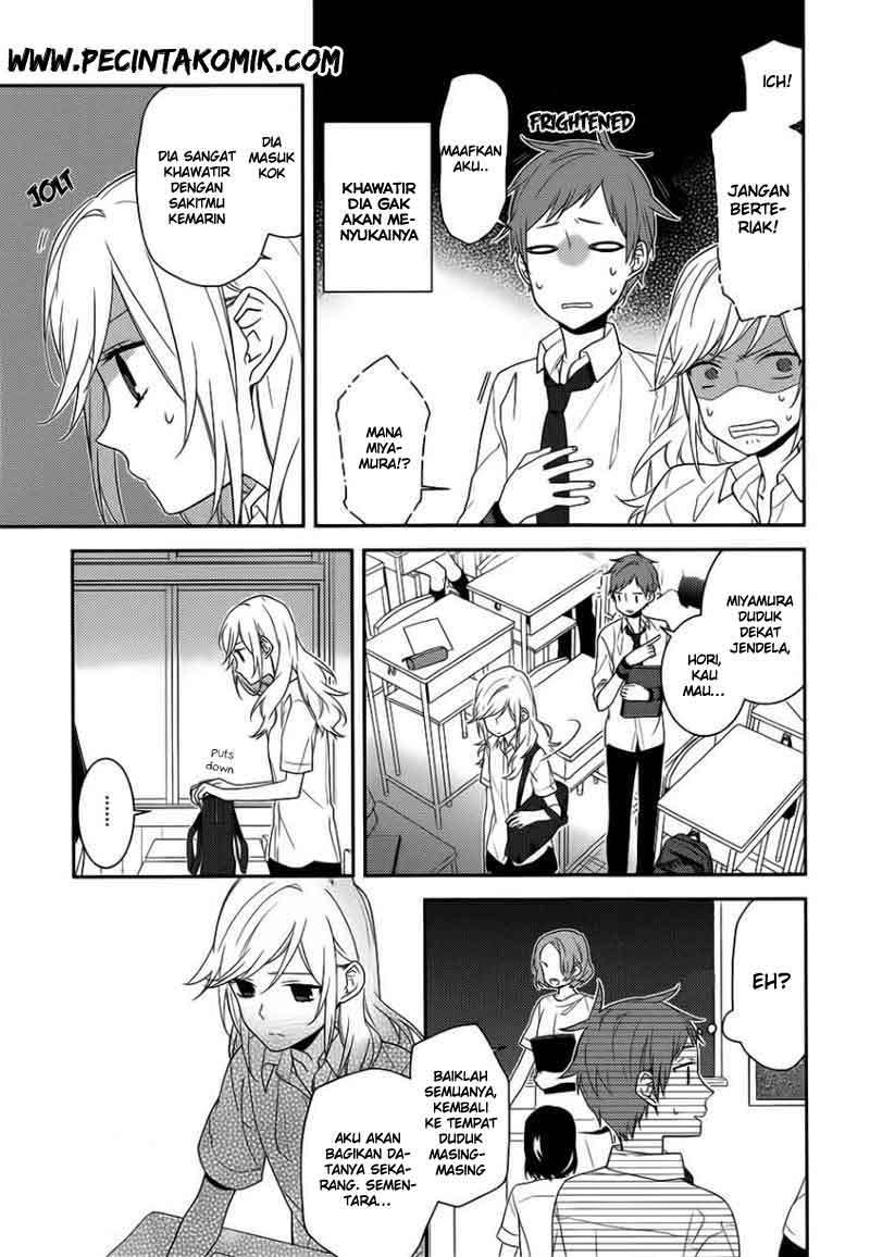 Horimiya Chapter 22 Gambar 9