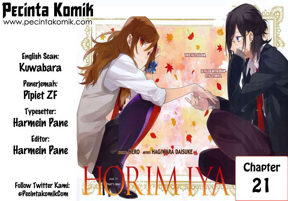 Komik Horimiya Chapter 21 gambar nomor 1