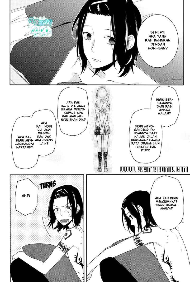 Horimiya Chapter 21 Gambar 12