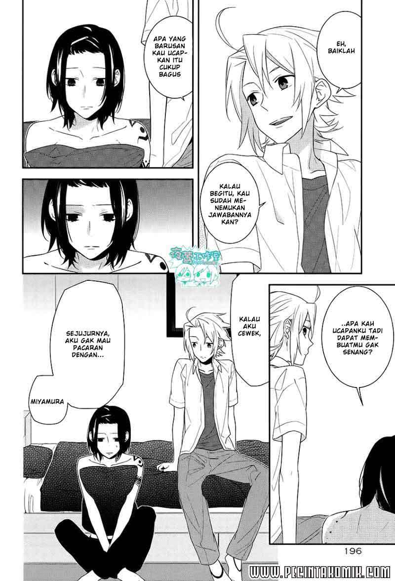 Horimiya Chapter 21 Gambar 14