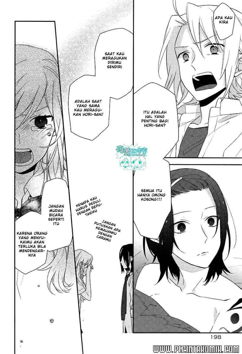 Horimiya Chapter 21 Gambar 16