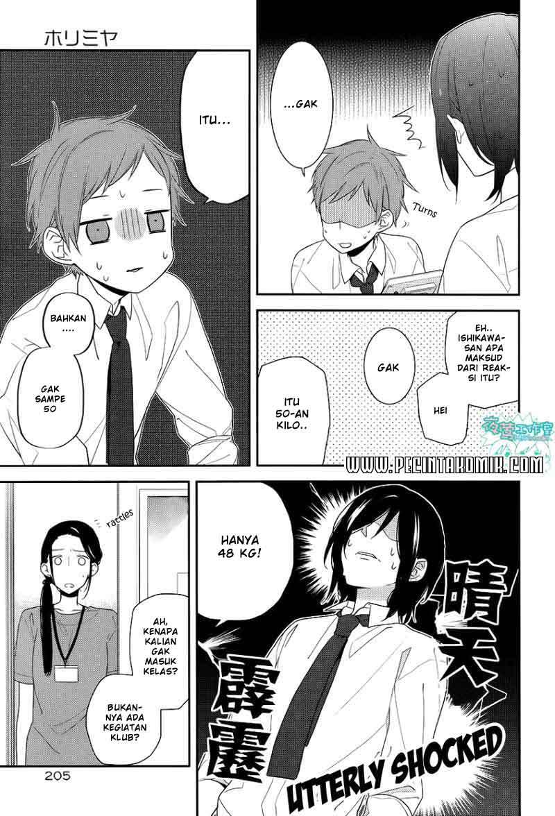 Horimiya Chapter 21 Gambar 23