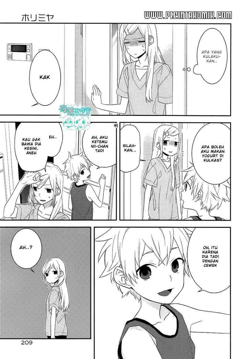 Horimiya Chapter 21 Gambar 27