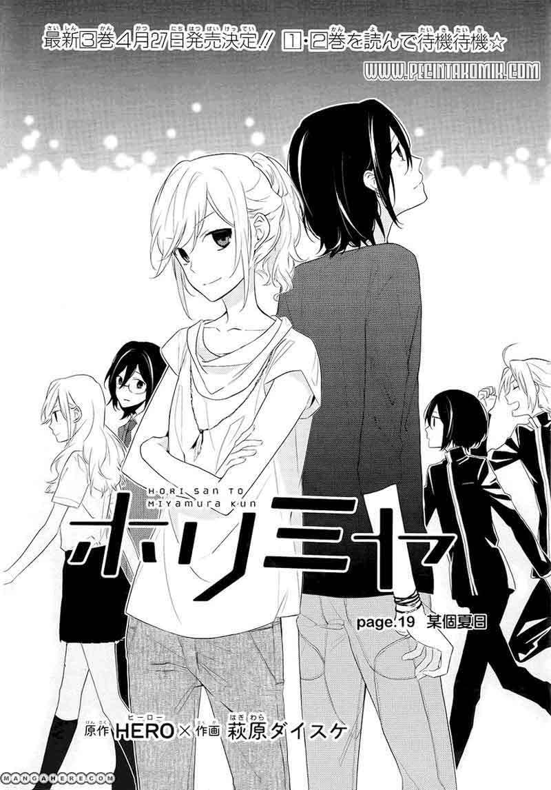 Horimiya Chapter 19 Gambar 3