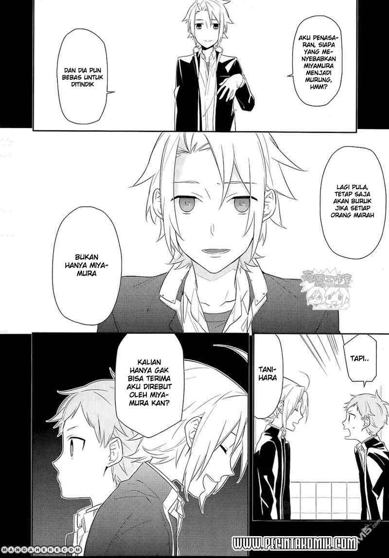 Horimiya Chapter 18 Gambar 14