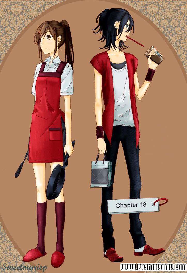 Manga Horimiya Chapter 18 gambar nomor 2