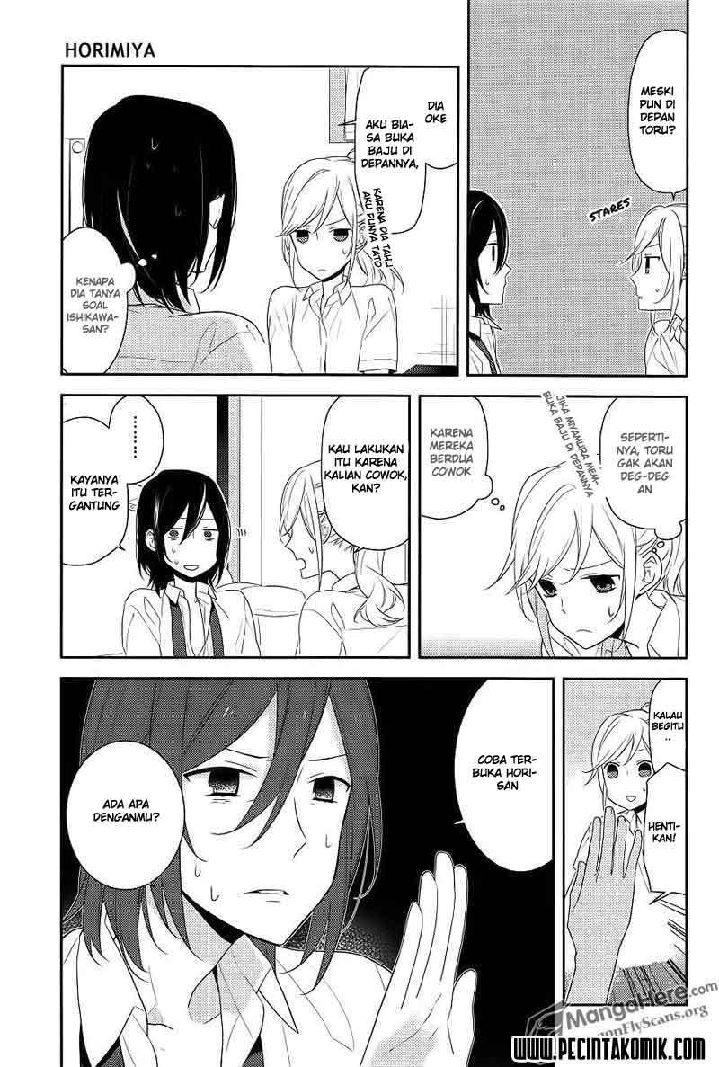 Horimiya Chapter 17 Gambar 13
