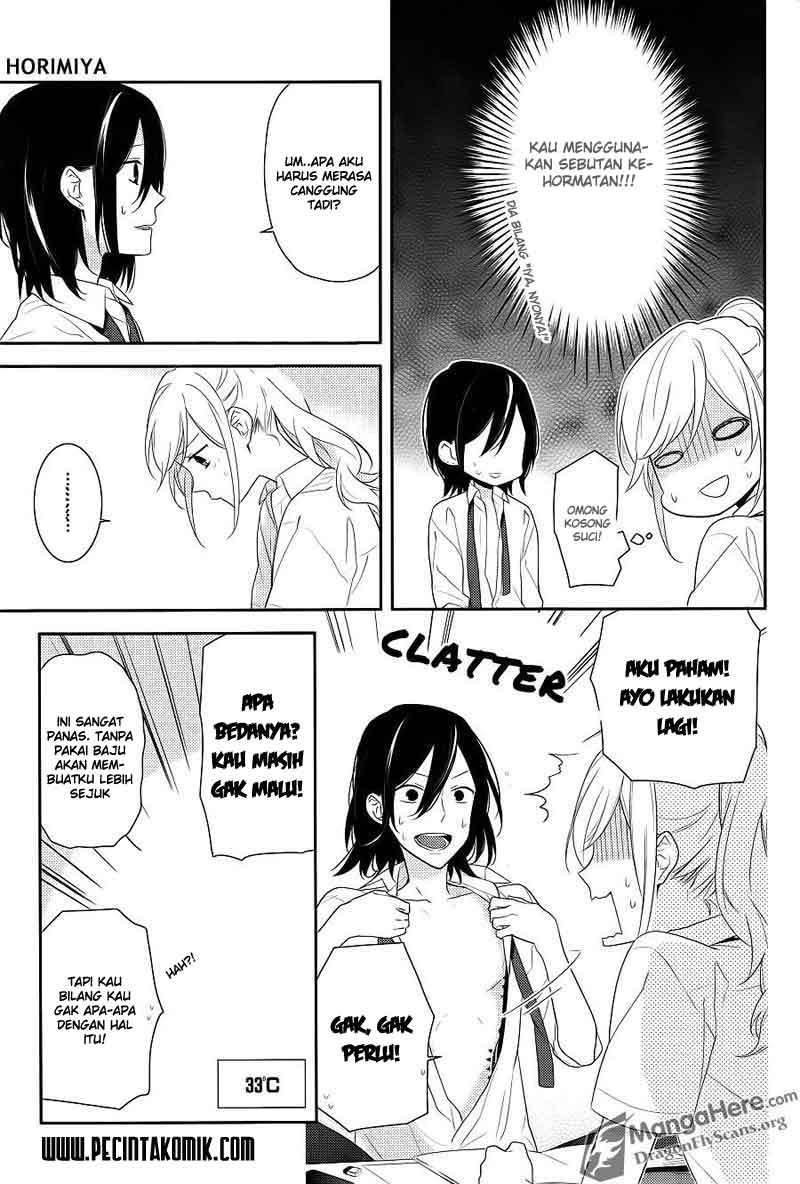 Horimiya Chapter 17 Gambar 15