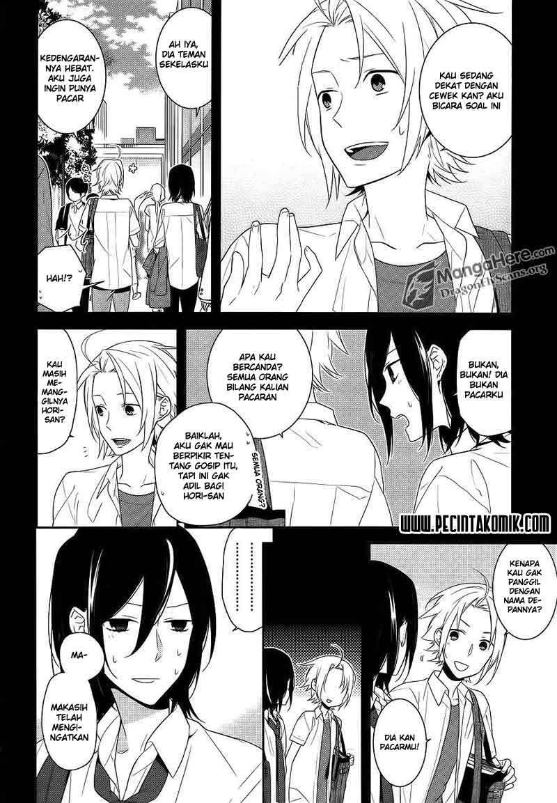Horimiya Chapter 17 Gambar 18