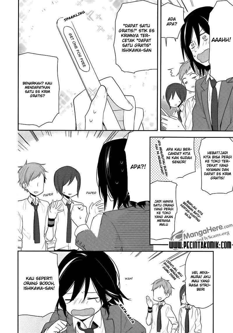Horimiya Chapter 16 Gambar 14