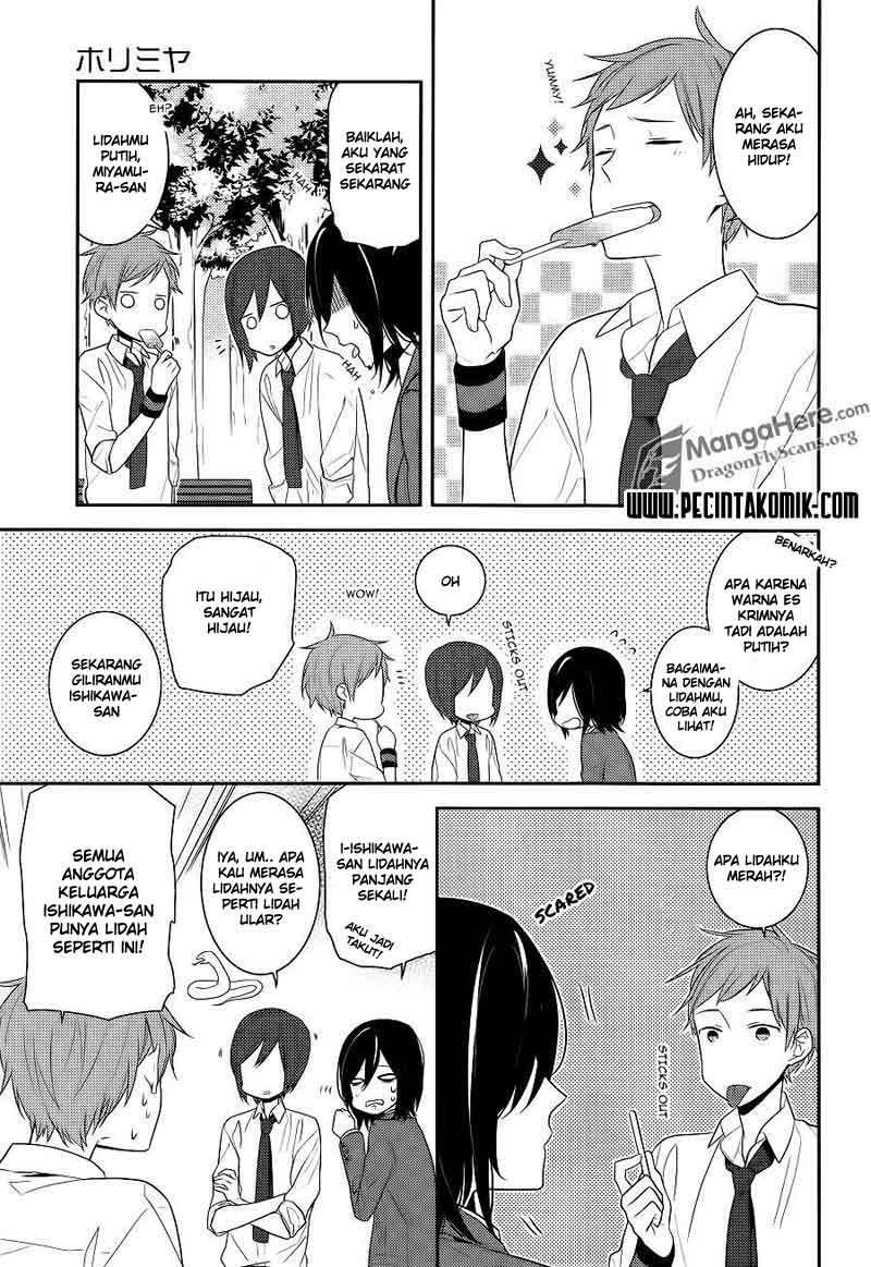 Horimiya Chapter 16 Gambar 15