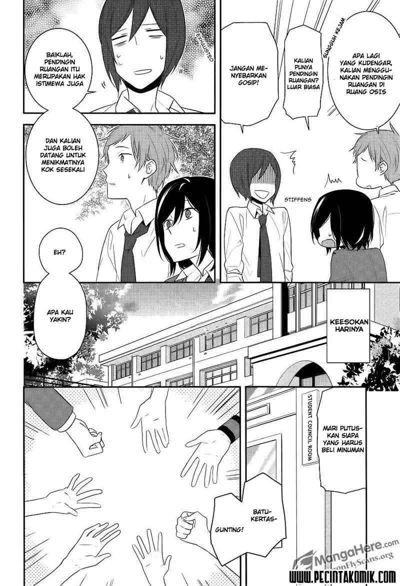 Horimiya Chapter 16 Gambar 18