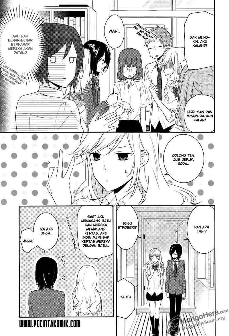 Horimiya Chapter 16 Gambar 19