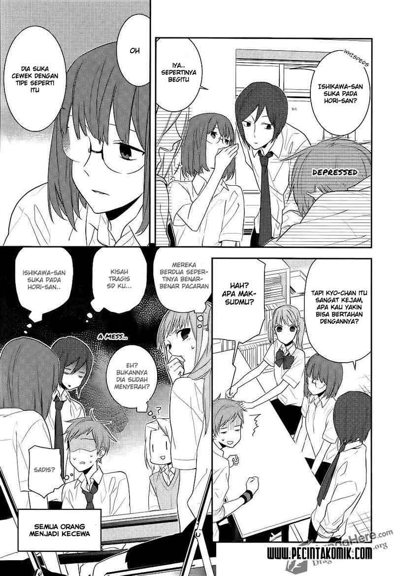 Horimiya Chapter 16 Gambar 21