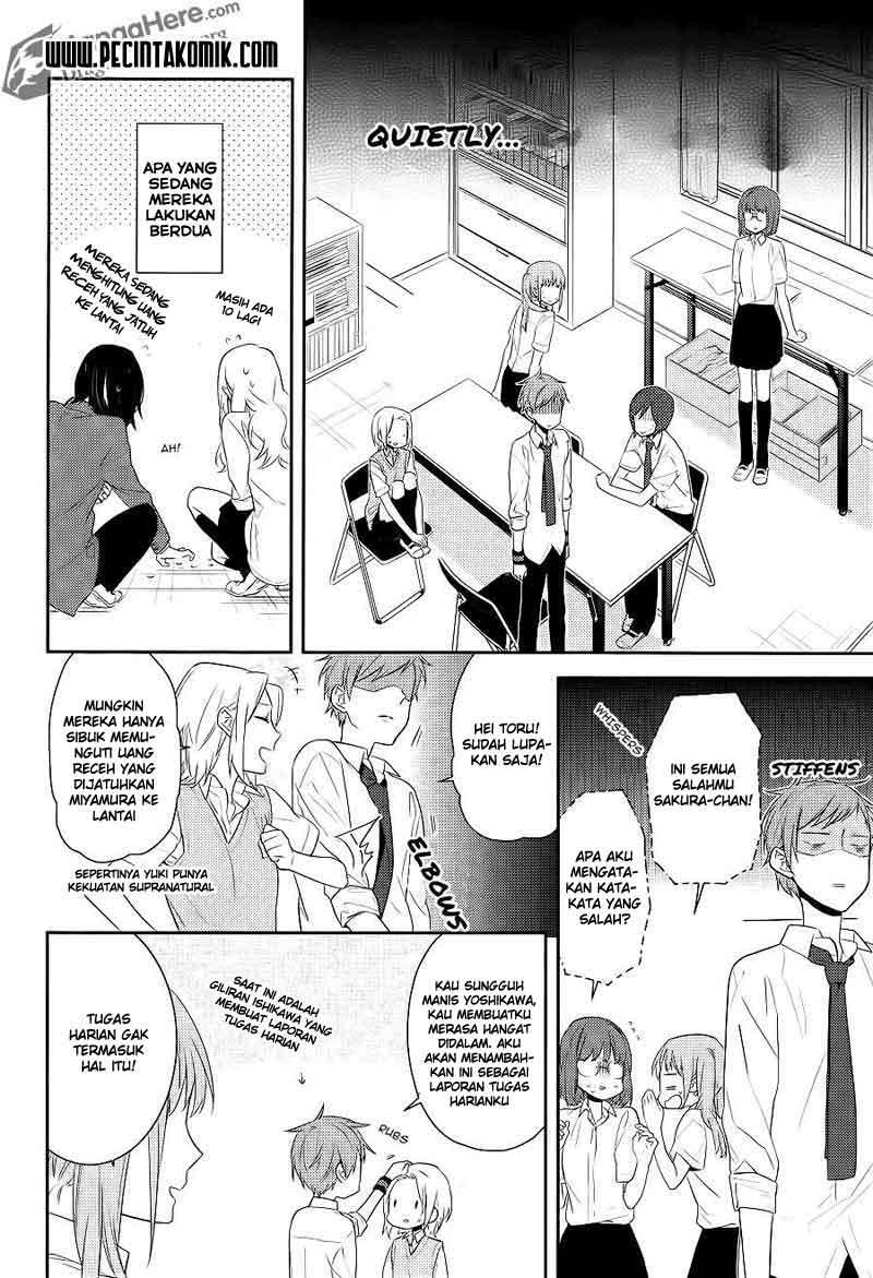 Horimiya Chapter 16 Gambar 24