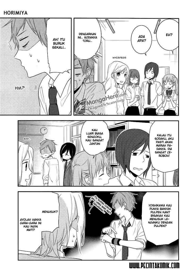 Horimiya Chapter 16 Gambar 27