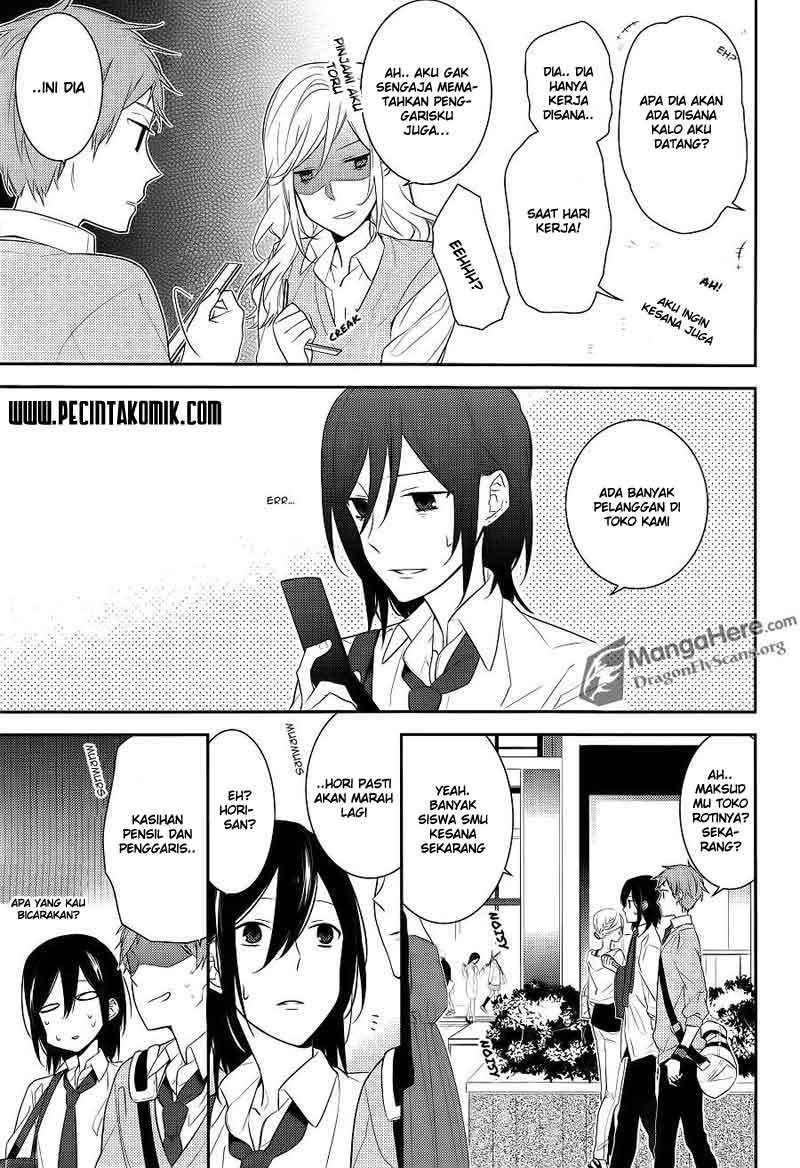 Horimiya Chapter 15 Gambar 13