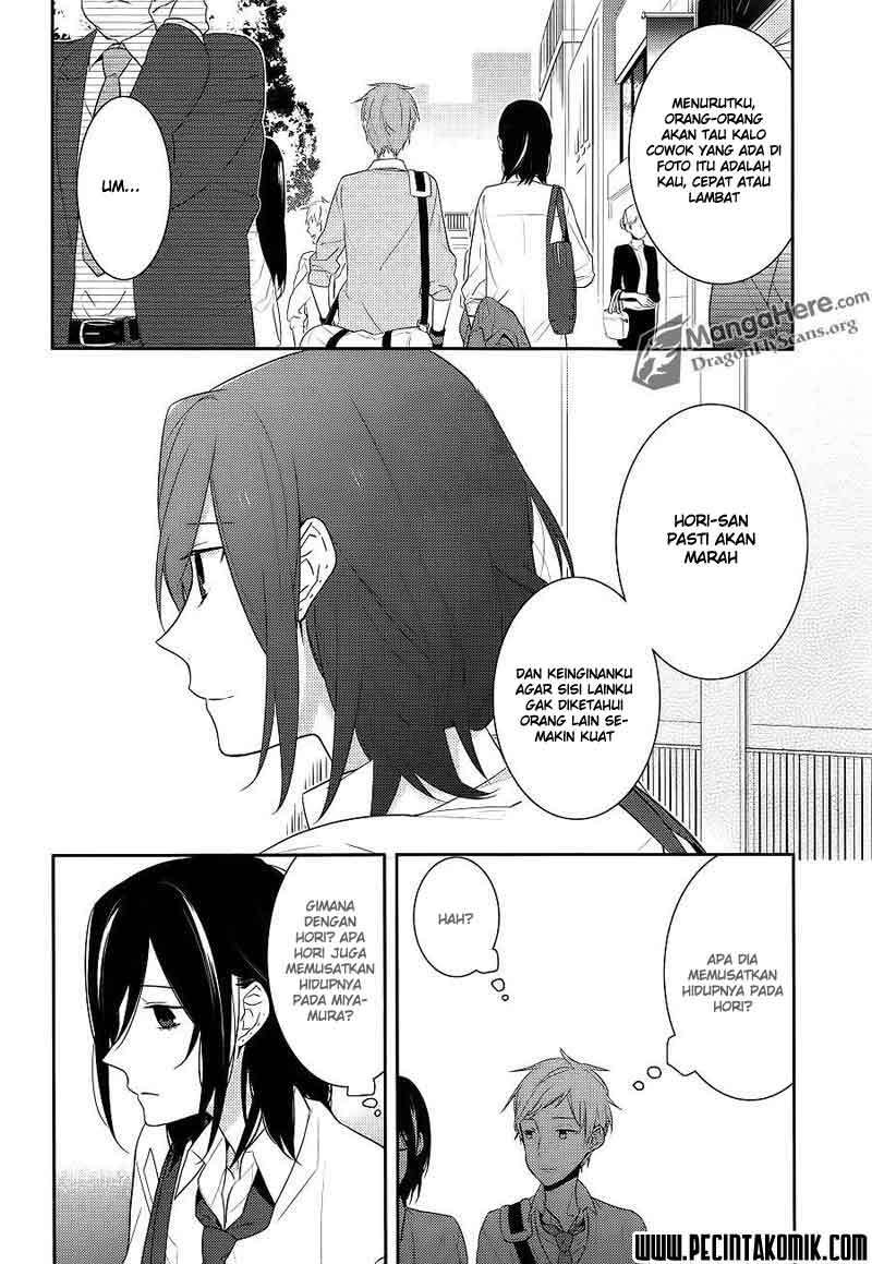 Horimiya Chapter 15 Gambar 14