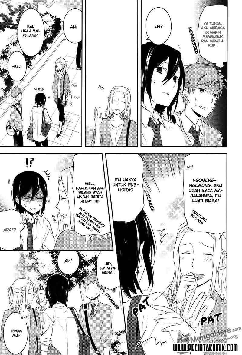 Horimiya Chapter 15 Gambar 15
