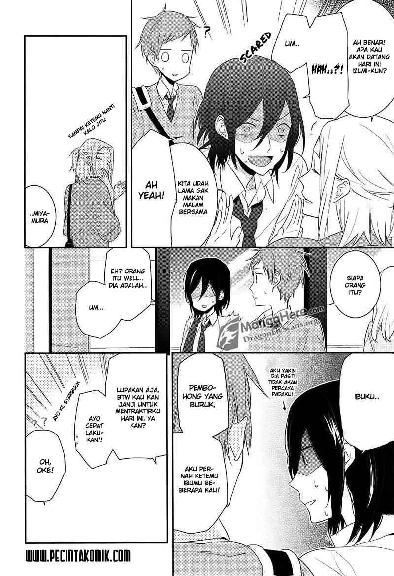 Horimiya Chapter 15 Gambar 16