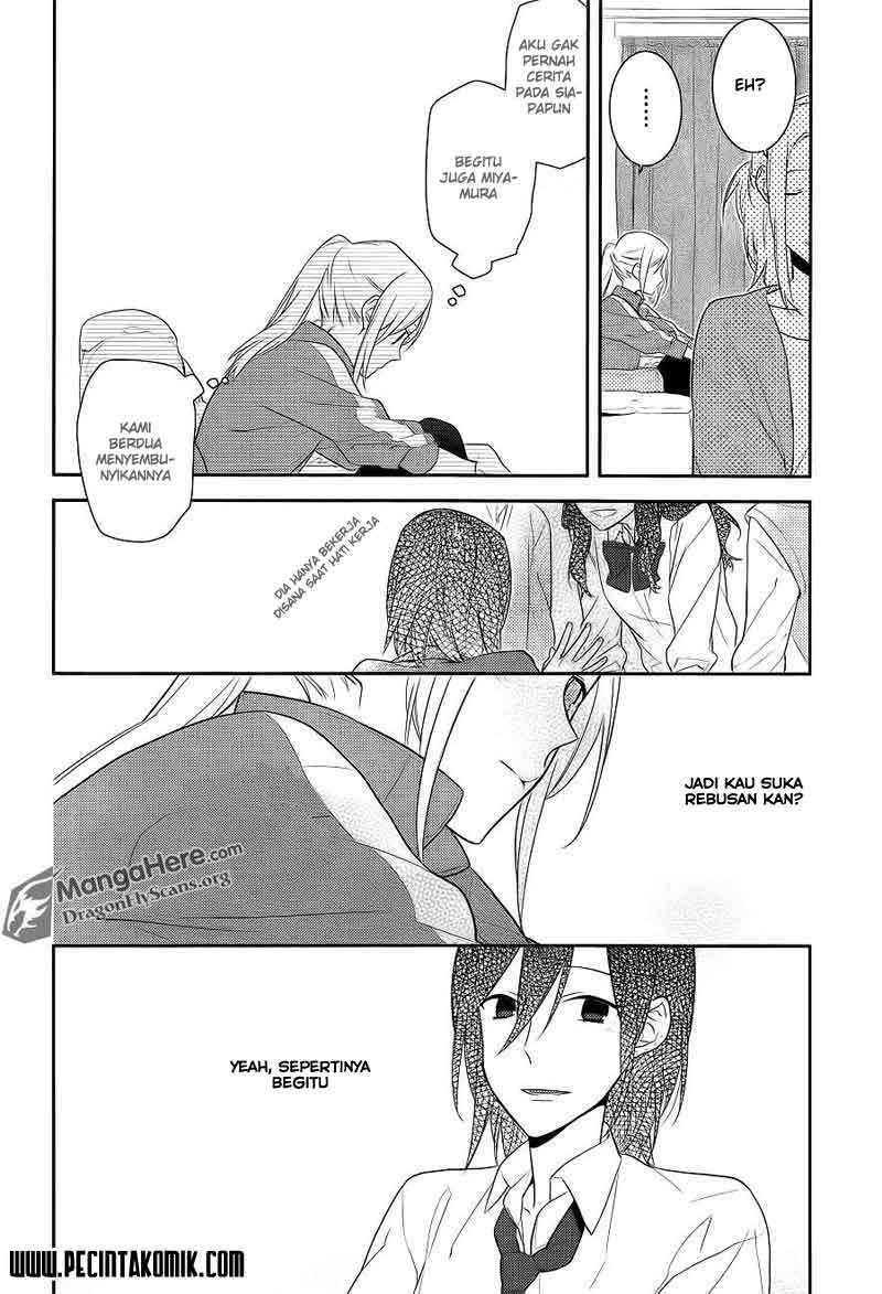 Horimiya Chapter 15 Gambar 18