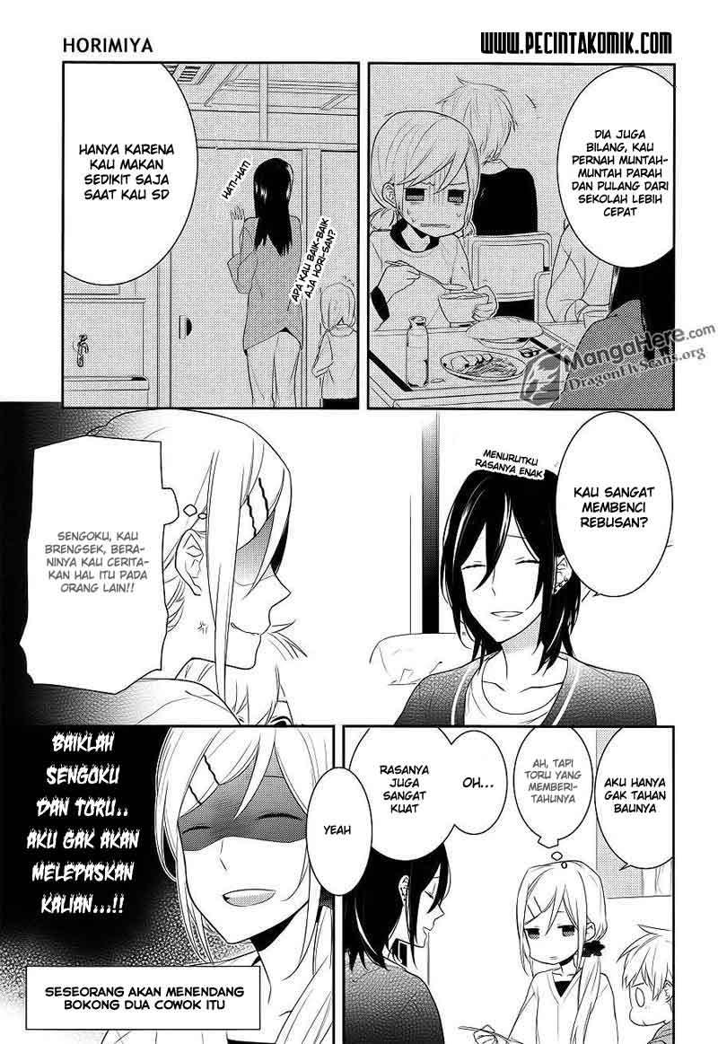 Horimiya Chapter 15 Gambar 27