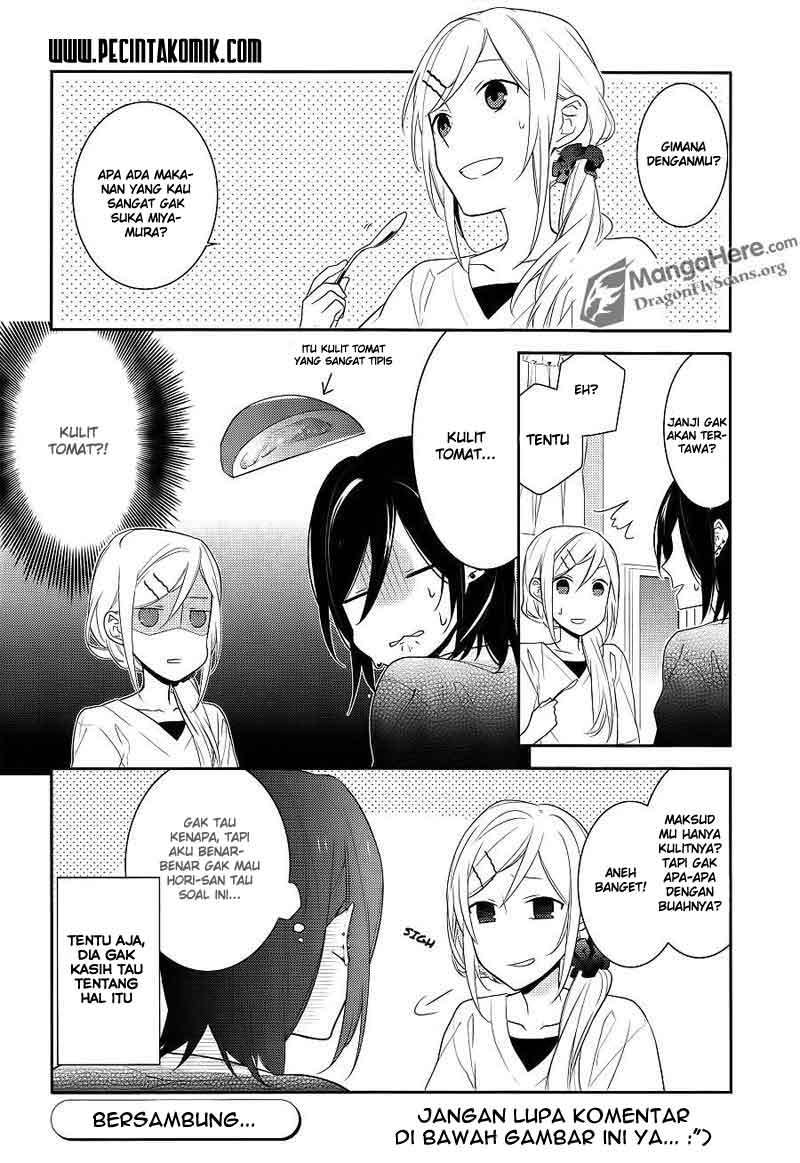 Horimiya Chapter 15 Gambar 28