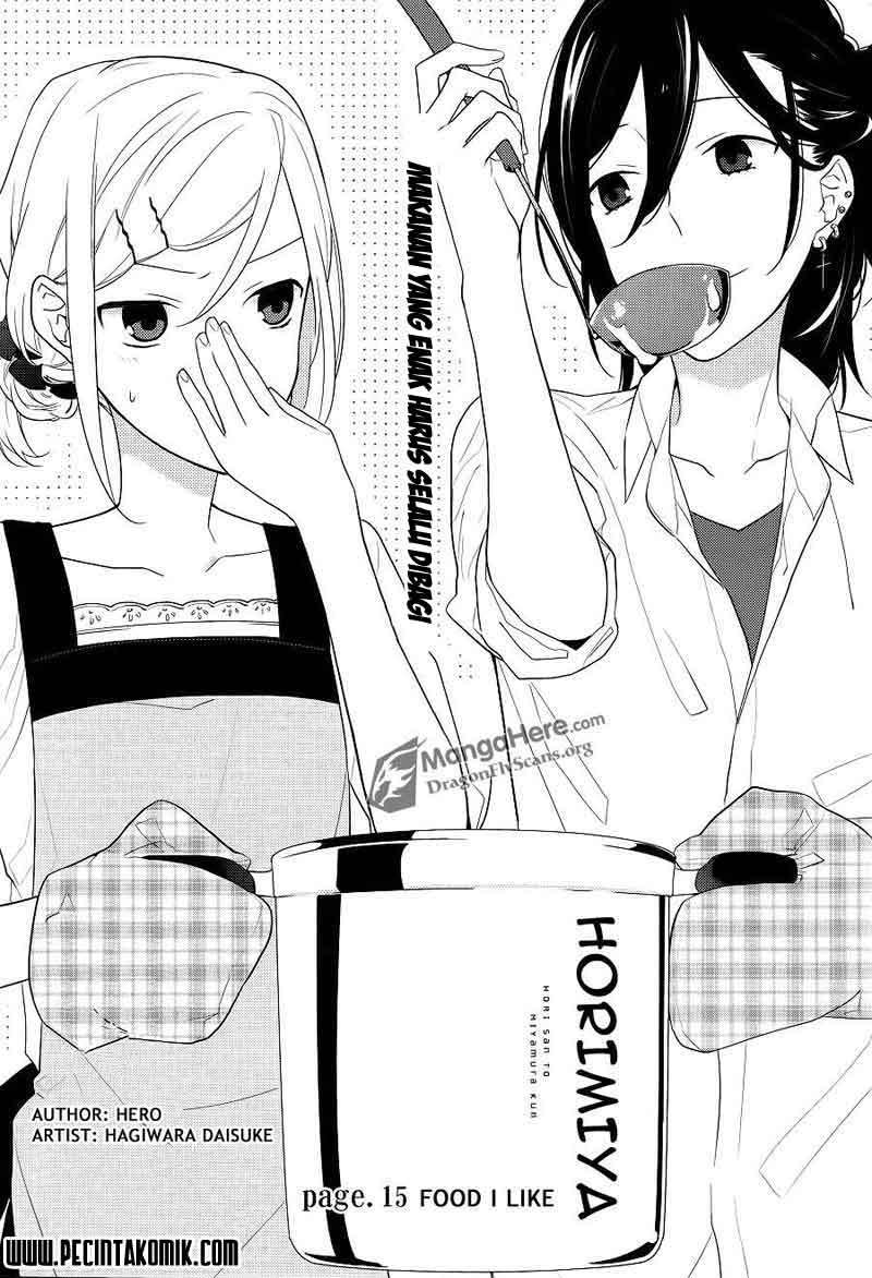 Horimiya Chapter 15 Gambar 3