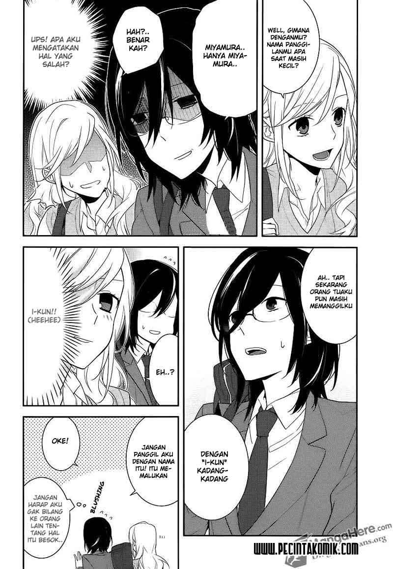 Horimiya Chapter 15 Gambar 6