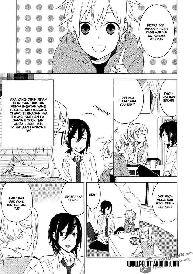 Horimiya Chapter 15 Gambar 9