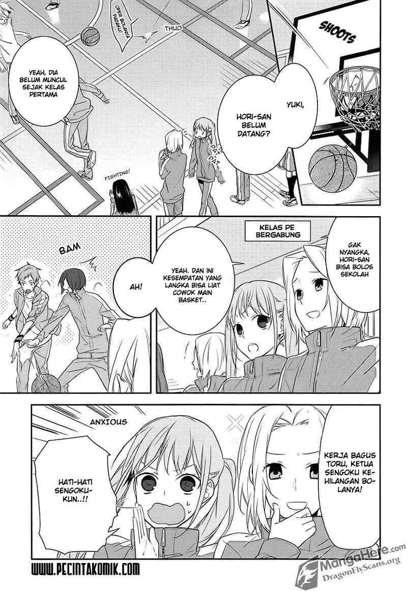 Horimiya Chapter 14 Gambar 12