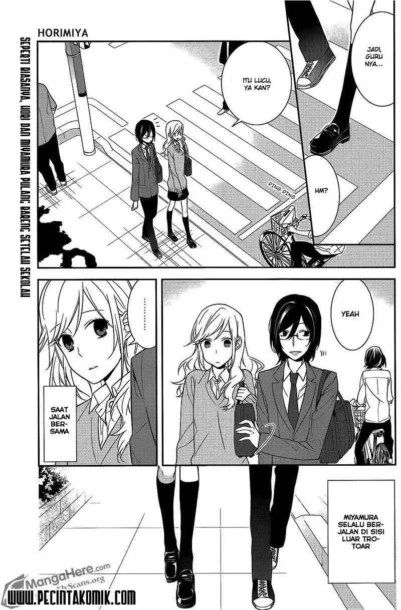 Manga Horimiya Chapter 11 gambar nomor 2