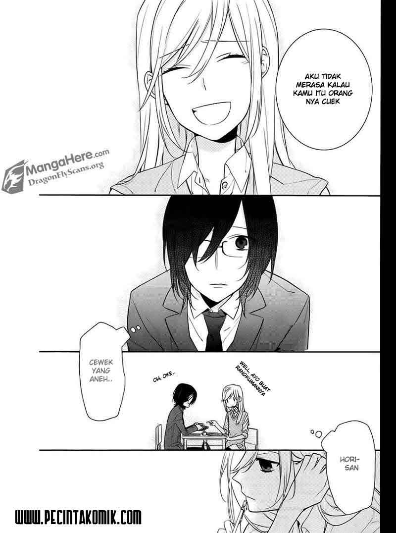 Horimiya Chapter 10 Gambar 13