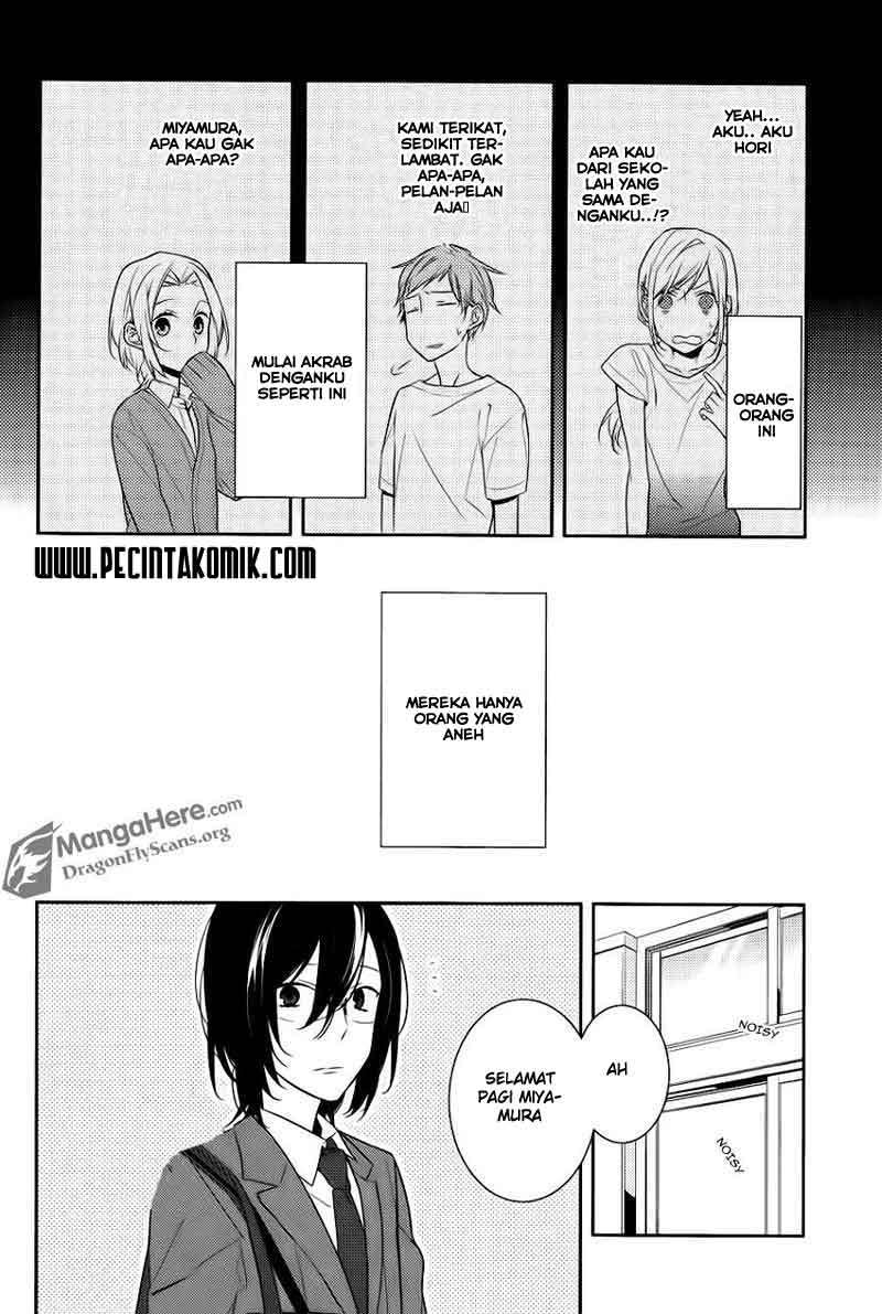 Horimiya Chapter 10 Gambar 14
