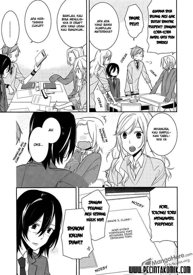 Horimiya Chapter 10 Gambar 17