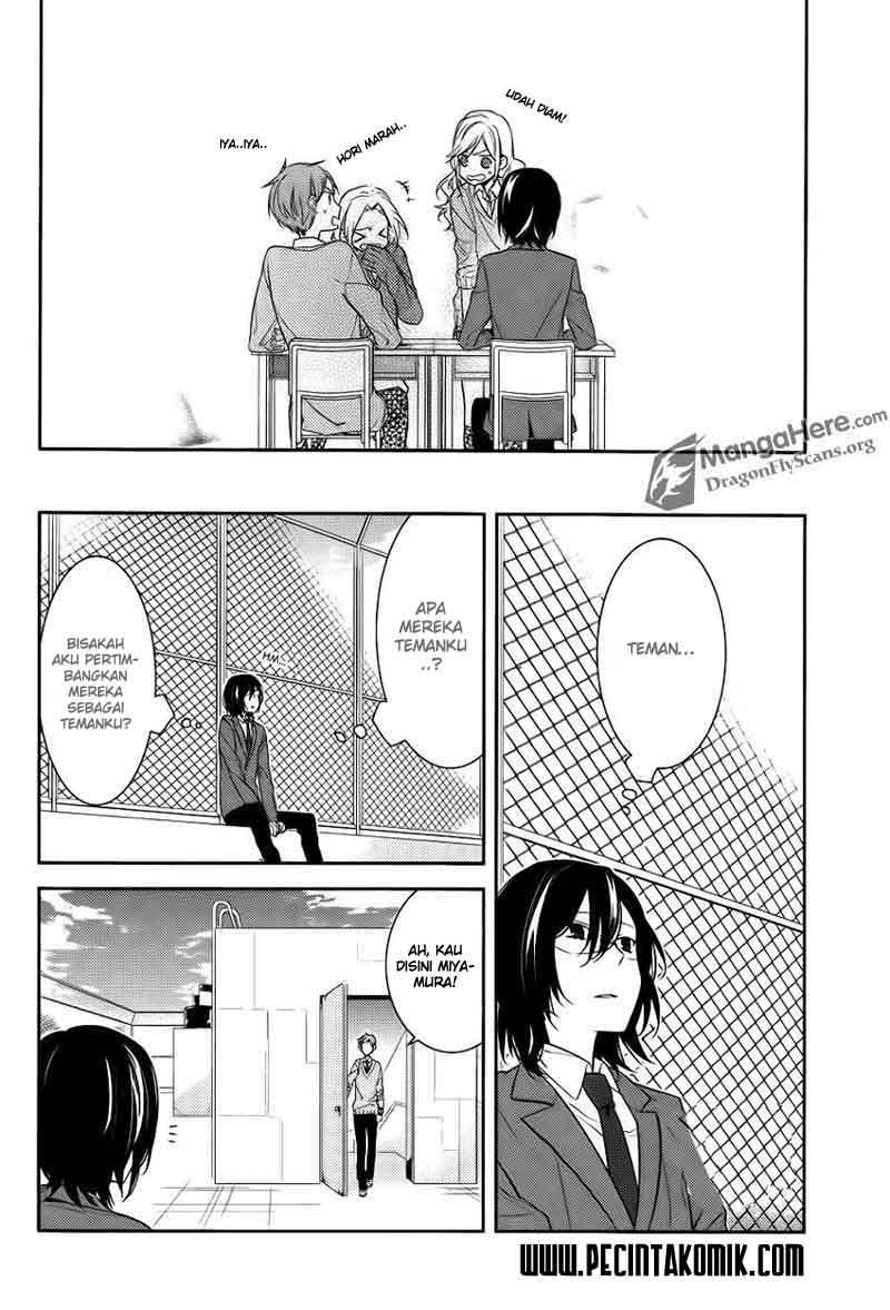 Horimiya Chapter 10 Gambar 18